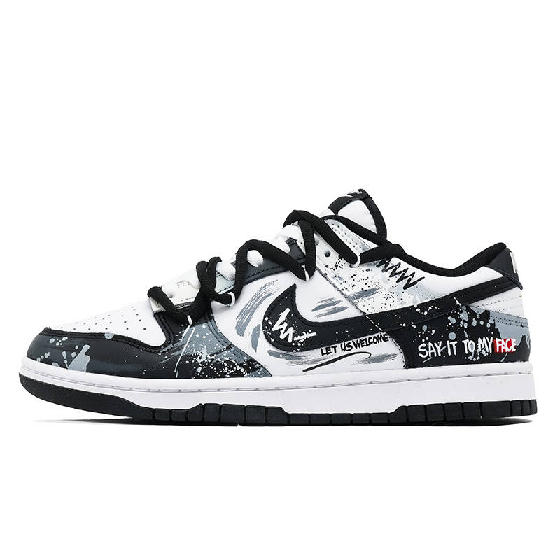 Nike Nike Dunk Luxury Streetwear Gray Cushioning Abrasion Resistant Cushioning, Wear Resistant Low top Skateboard Shoes