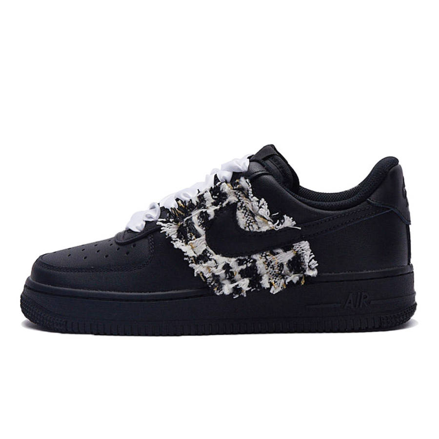 Nike Nike Air Force 1 Slip Resistant Low top Skateboard Shoes Women's Black