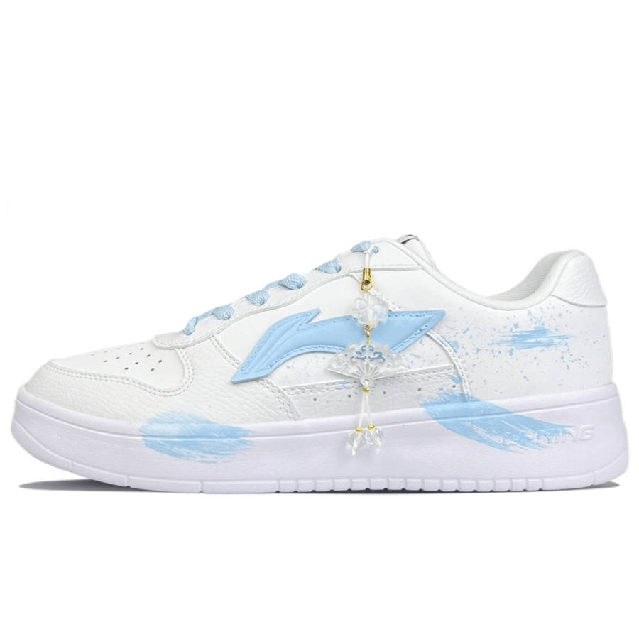 Li-Ning Li Ning Floating Boat Synthetic Leather Slip Resistant, Abrasion Resistant, Breathable Low top Skateboard Shoes Men's