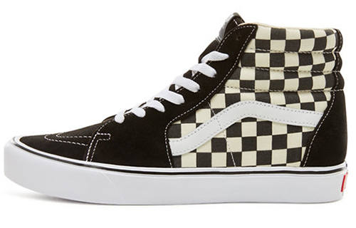 Vans Vans SK8 Hi Lite Black White Checkerboard