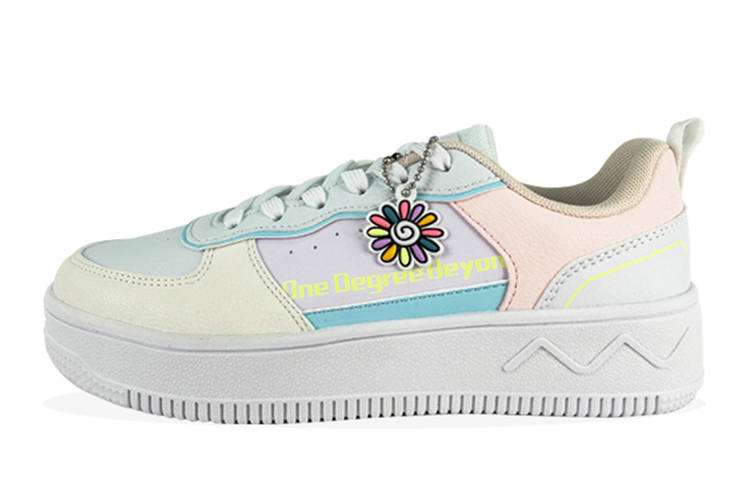 361° Low top Skateboard Shoes Women's Feather White