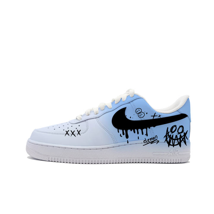 Nike Nike Air Force 1 Coastline MH Project Wear resistant And Lightweight Low top Skateboard Shoes Unisex Blue