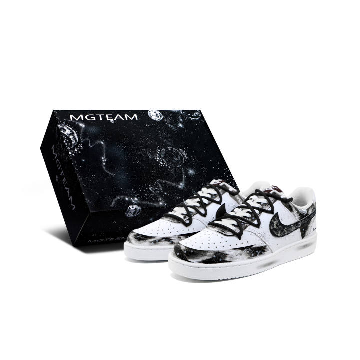Nike Nike Court Vision 1 Slip Resistant, Abrasion Resistant, Lightweight, Breathable Low top Skateboard Shoes Men's