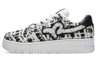 ROCAWEAR VESSEL x ROCAWEAR Slip Resistant Low top Skateboard Shoes Unisex Black White