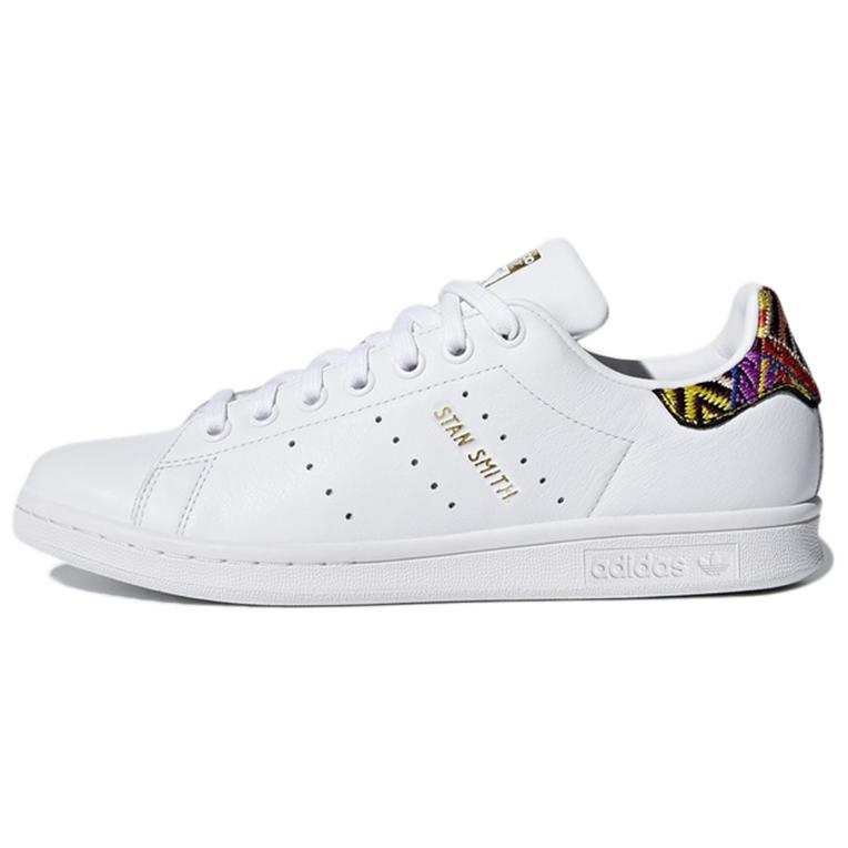 Adidas Originals Stan Smith Slip Resistant Slip Resistant Low top Skateboard Shoes Women's White