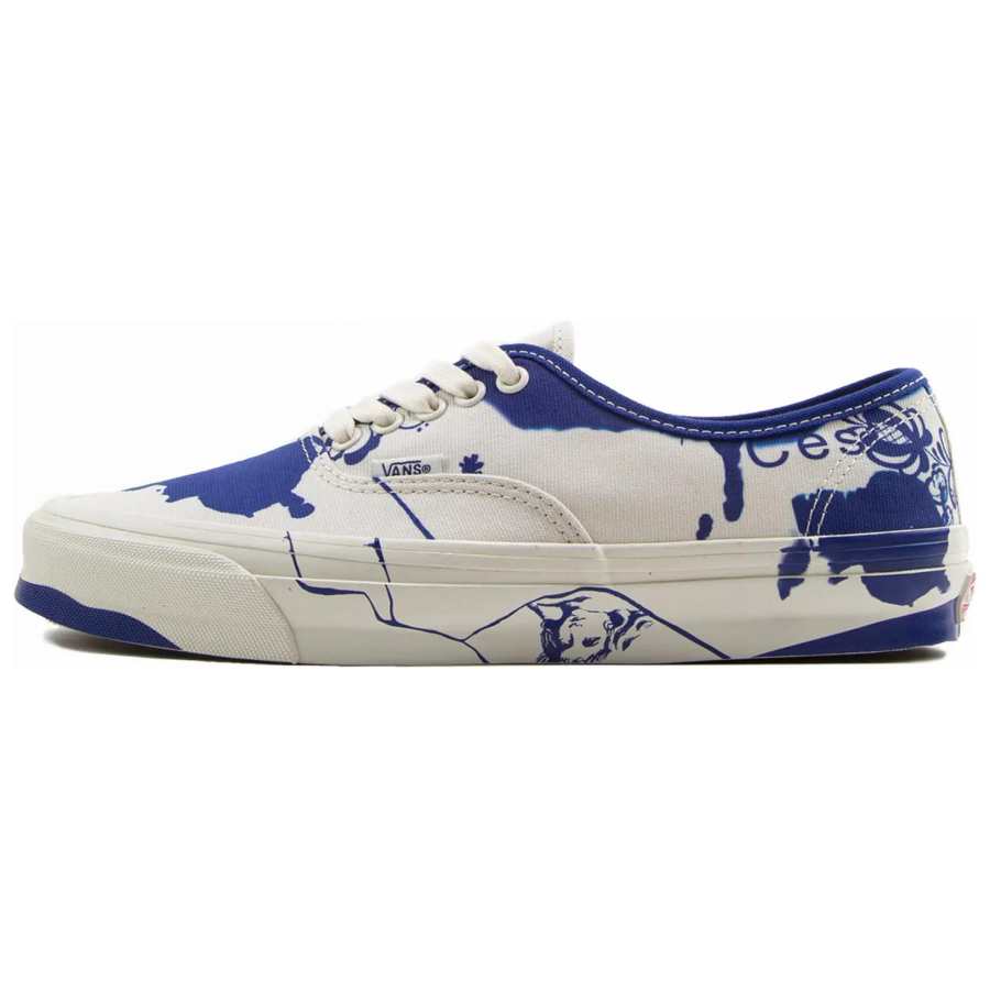 Vans TTSWTRS x Vans Vault Cushioning, Wear Resistant Low top Skateboard Shoes Unisex Beige
