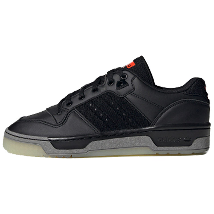 Adidas Originals Adidas Rivalry Low 'Core Black Solar Red' Women's