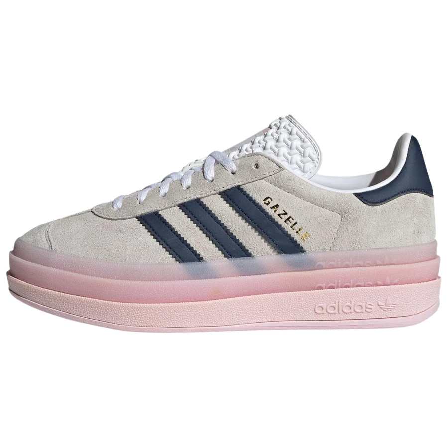 Adidas Originals Gazelle Wmns Adidas Originals Bold 'White Clear Pink Indigo' Women's