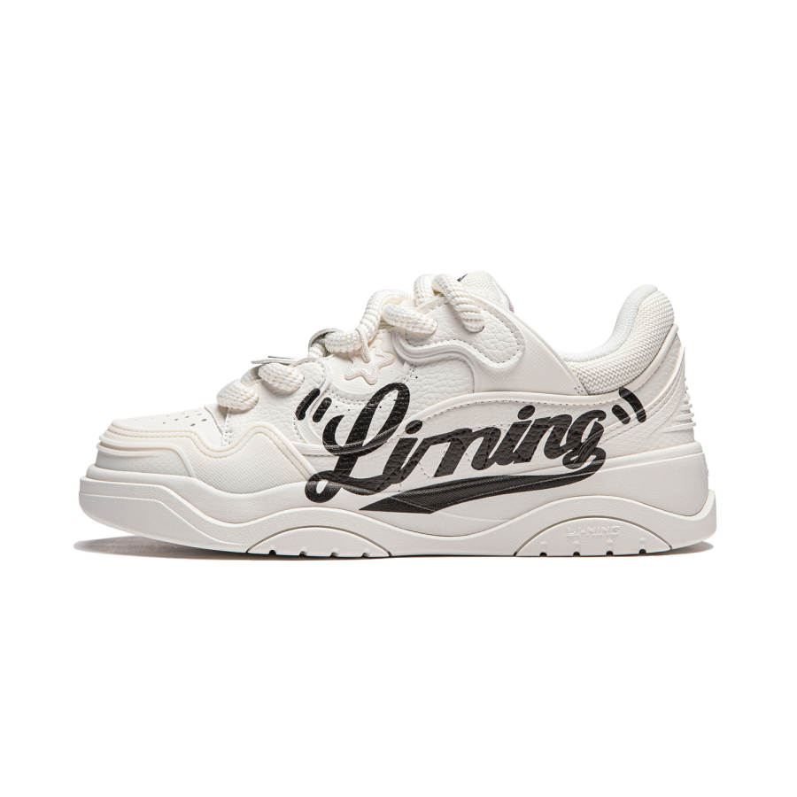 Li-Ning Li Ning Journey 2.0 Cushioning Low top Skateboard Shoes Men's Mist White