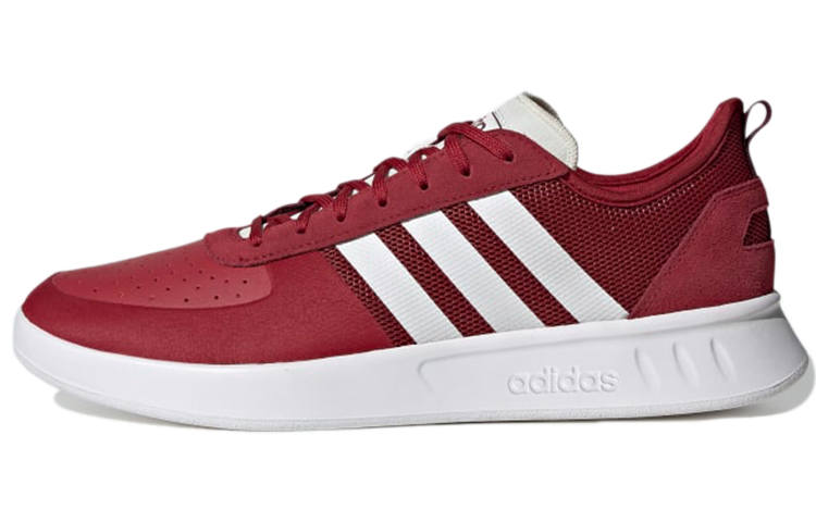 Adidas Adidas Court80s Slip Resistant Low top Skateboard Shoes Men's Red White