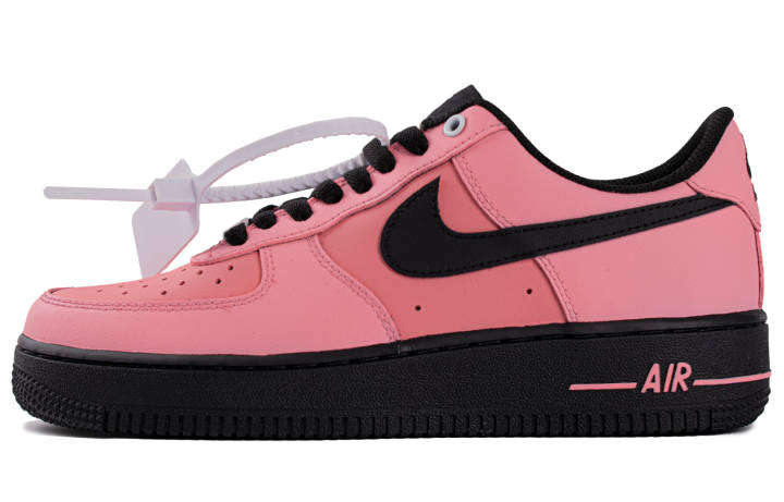 Nike Nike Air Force 1 Sweetheart WS Height Increasing Low top Skateboard Shoes Women's Black Pink