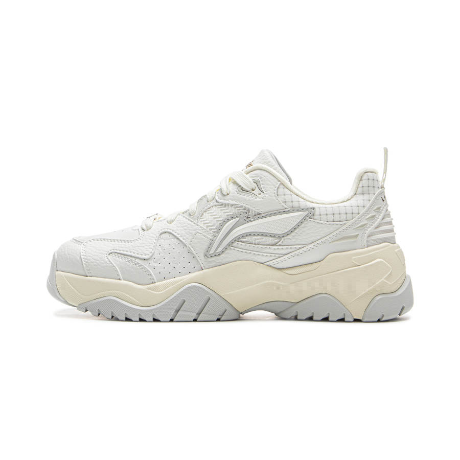 Li-Ning Li Ning Tianji 3 Slip Resistant Cushioning Abrasion Resistant Lightweight Low top Skateboard Shoes Women's