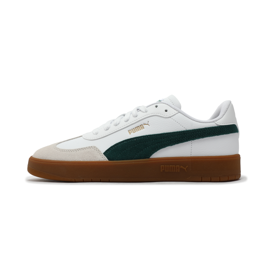 PUMA ASCENSO Abrasion Resistant Low top German Army Trainers Unisex White Green