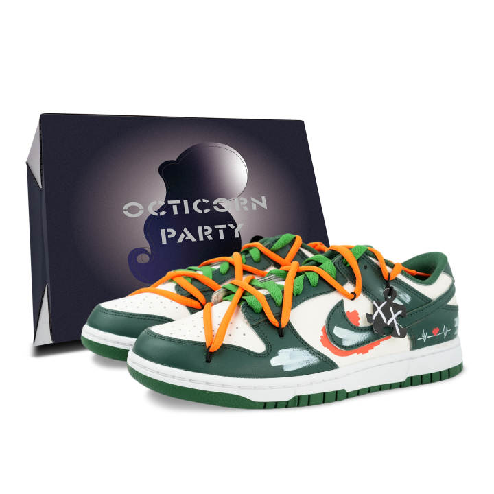 Nike Nike Dunk Octopus Party, Like Su Xin Jumps, Box Included Cow Leather Abrasion Resistant Low top Skateboard Shoes Unisex