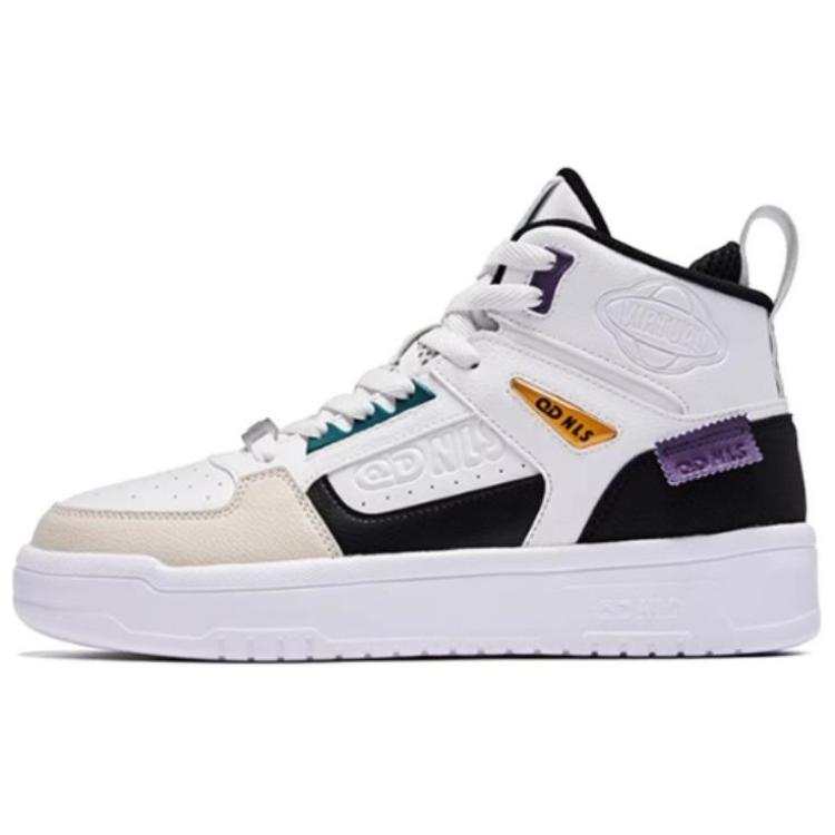 QIAODAN Balance Thermal Quick Dry Height Increasing Support Waterproof High top Skateboard Shoes Men's