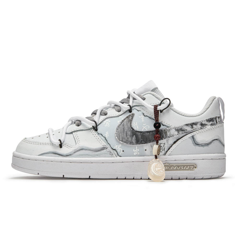 Nike Nike Court Borough Skateboard Shoes Women's Low Top Blue/Gray