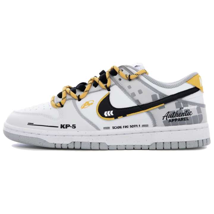 Nike Nike Dunk Low top Skateboard Shoes Unisex Bright Yellow