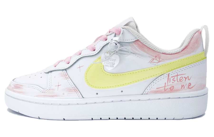 Nike Nike Court Borough Slip Resistant Abrasion Resistant Slip Resistant Abrasion Resistant Low top Skateboard Shoes Unisex