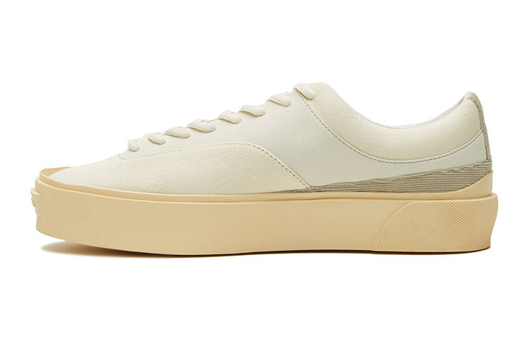 EQLZ EQUALIZER EQLZ EQUALIZER Low Canvas Slip Resistant, Abrasion Resistant, Lightweight Low top Skateboard Shoes Unisex White
