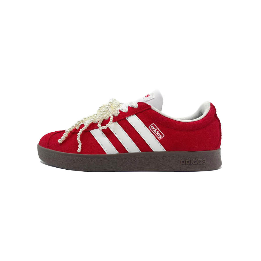 Adidas Adidas Passion Pearl, Sweet Style Lightweight Low top Skateboard Shoes Women's Red White