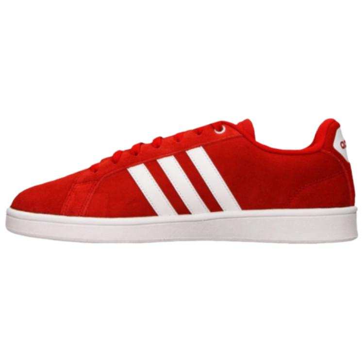 Adidas Adidas Cloudfoam Slip Resistant Abrasion Resistant Low top Skateboard Shoes Unisex Red