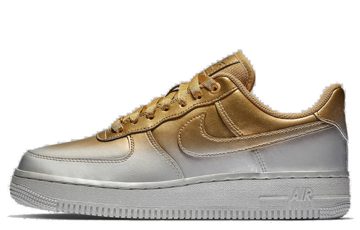 Nike Nike Air Force 1 Low Gold Silver Women's