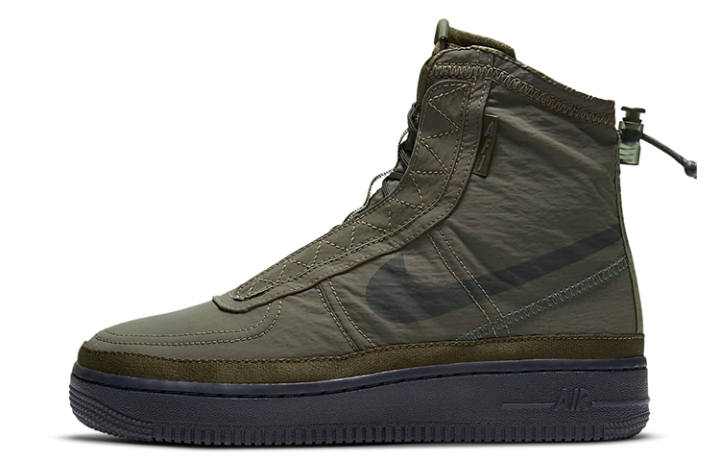 Nike Nike Air Force 1 High Shell Cargo Khaki Women's