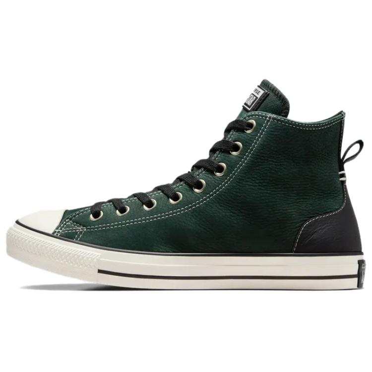Converse All Star Slip Resistant Abrasion Resistant High top Skateboard Shoes Unisex Green