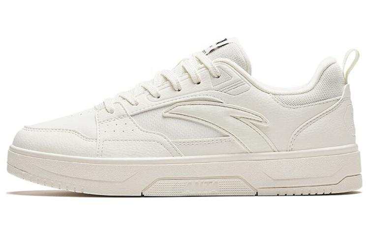 Anta Slip Resistant Low top Skateboard Shoes Women's White