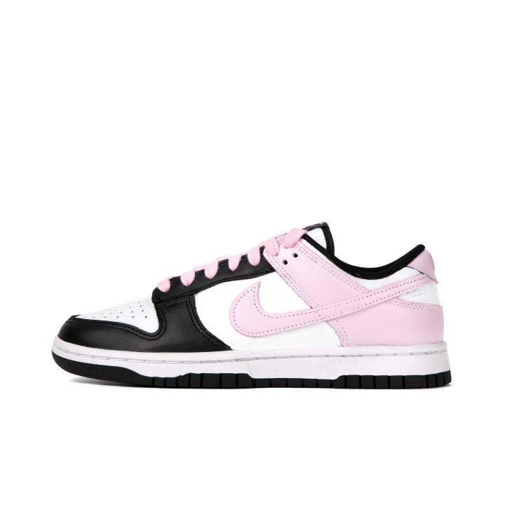 Nike Nike Dunk Slip Resistant Abrasion Resistant Low top Skateboard Shoes Women's Black Pink