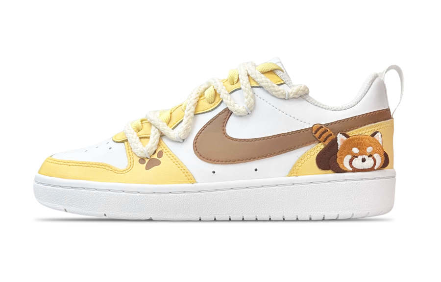 Nike Nike Court Borough Low top Skateboard Shoes GS Yellow