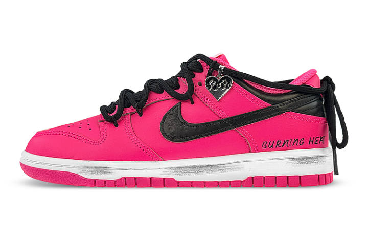 Nike Nike Dunk Low Donut Low top Skateboard Shoes Women's Black Red