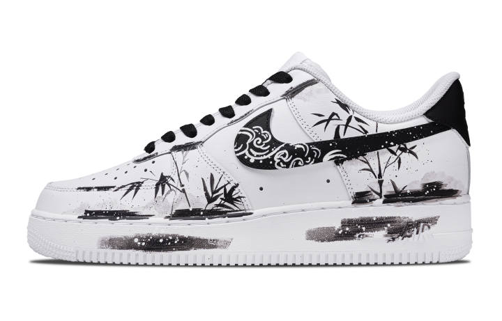 Nike Nike Air Force 1 Abrasion Resistant Low top Skateboard Shoes Women's Black