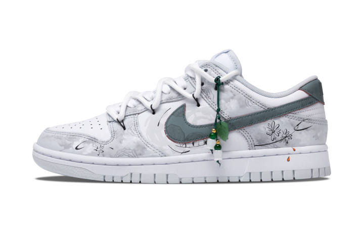 Nike Nike Dunk Climb Spring Mountain Abrasion Resistant Abrasion Resistant Low top Skateboard Shoes Unisex Gray Green