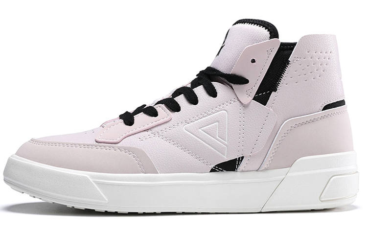 PEAK Coverage Slip Resistant Cushioning Abrasion Resistant Mid top Skateboard Shoes Women's Pink