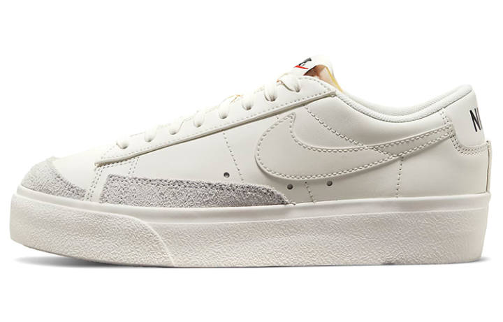 Nike Nike Blazer Low Platform Low Top Sneakers White Women's