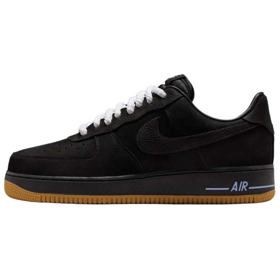 Nike Ja Morant x Nike Air Force 1 Abrasion Resistant Abrasion Resistant Low top Skateboard Shoes Unisex Black