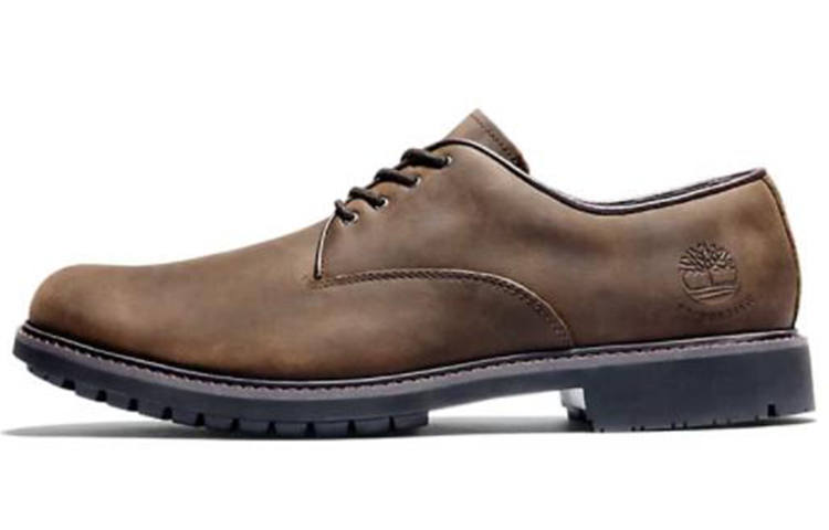 Timberland Stormbucks Cow Leather Wide Fit Slip Resistant Slip Resistant Low top Skateboard Shoes Men's Light Brown