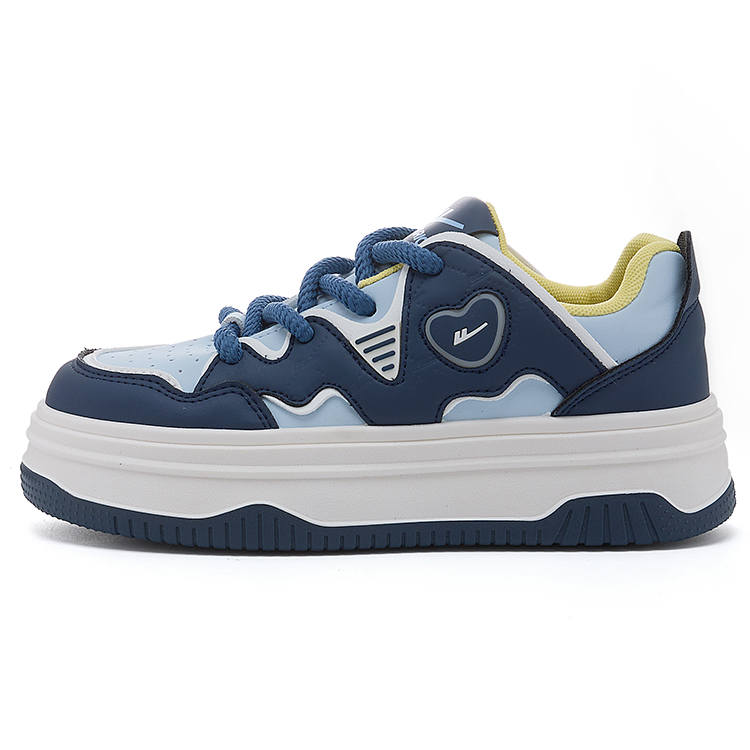 WARRIOR WARRIOR Skateboard Shoes Women's Dark Blue Light Blue
