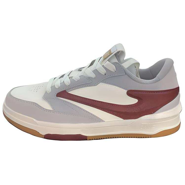 Erke Comfortable Lightweight Breathable Lightweight And Breathable Low top Skateboard Shoes Women's Gray White