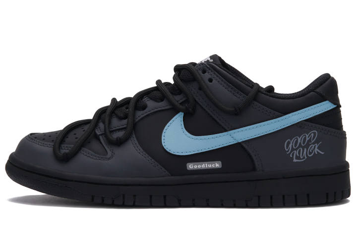Nike Nike Dunk Gray Black Warrior 2.0 Low top Skateboard Shoes Unisex Black