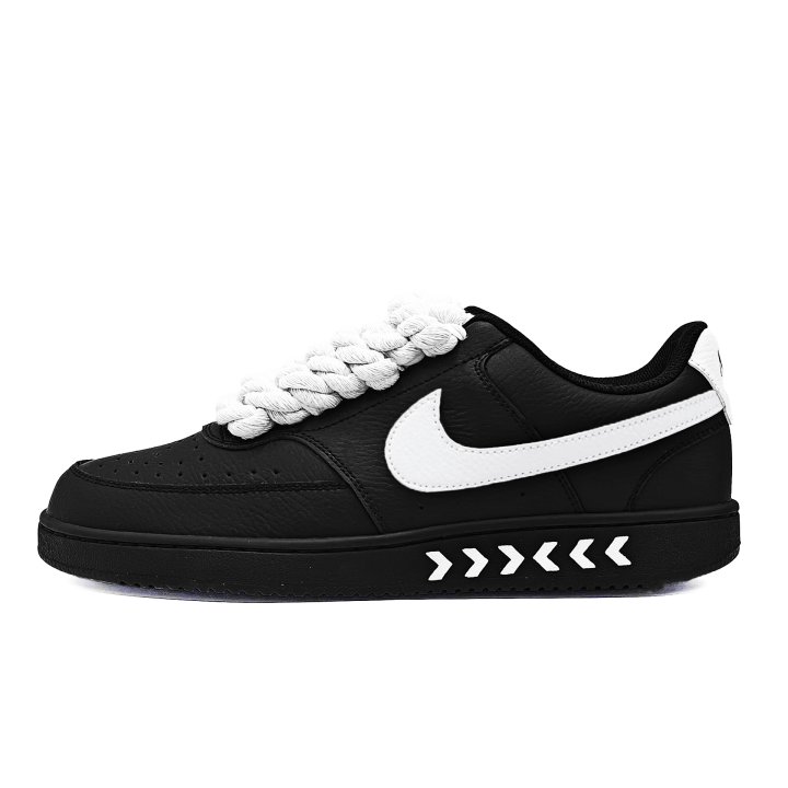 Nike Nike Court Vision Low Berlin Lightweight Breathable Lightweight And Breathable Low top Skateboard Shoes Unisex White