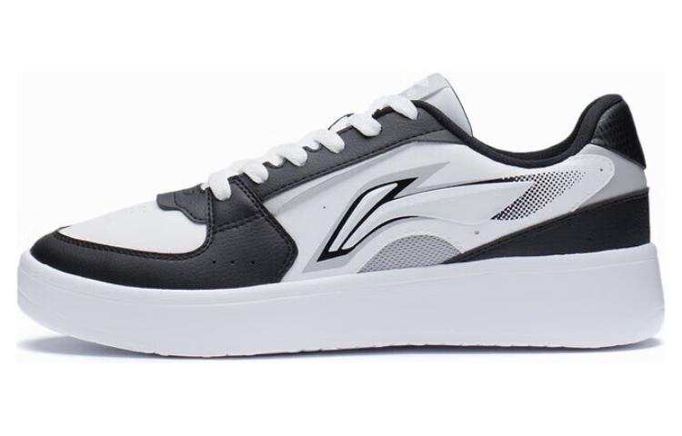 Li-Ning Li Ning Galaxy Sports Fashion Collection Comfortable Coverage Cushioning Low top Skateboard Shoes Men's White