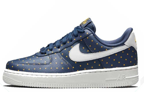 Nike Nike Air Force 1 Low Thunder Blue Yellow Ochre Women's