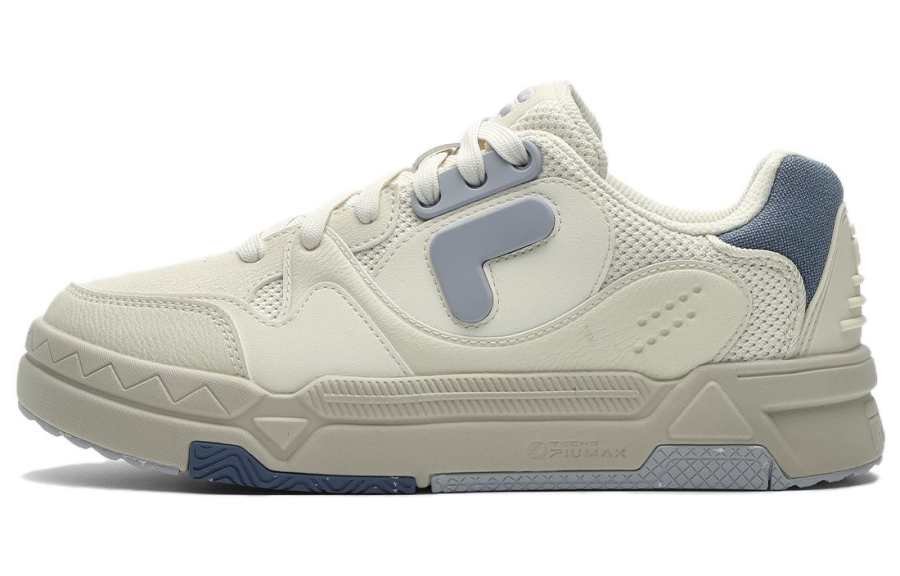 FILA FUSION BANK DX Low top Skateboard Shoes Women's Milk White