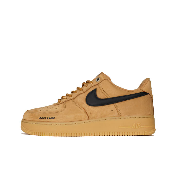 Nike Nike Air Force 1 Nine Systems Low top Skateboard Shoes Unisex Black Orange