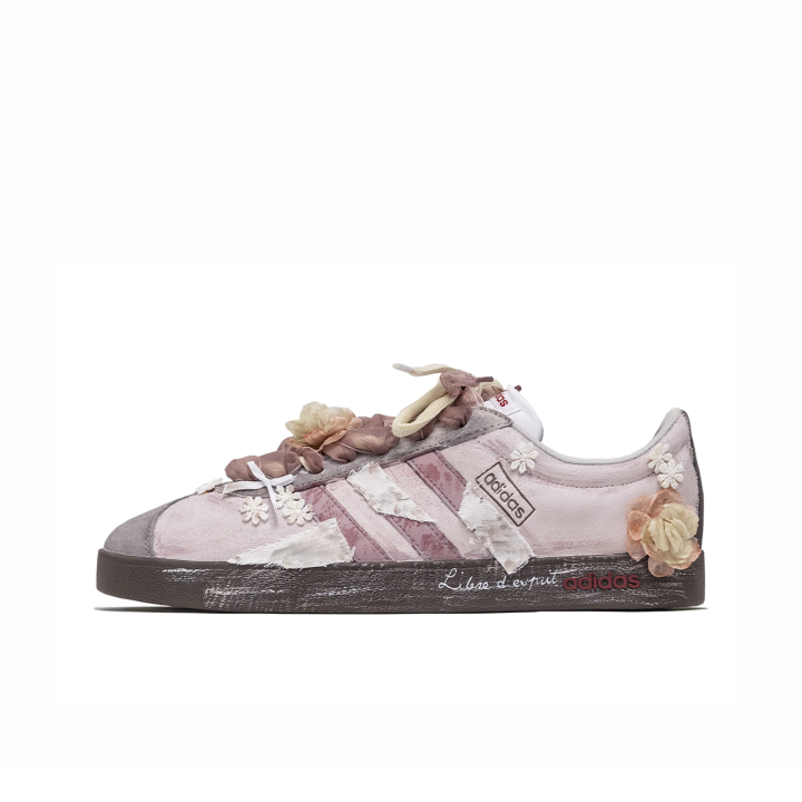 Adidas Adidas Skateboard Shoes Unisex Low Top Pink/Purple