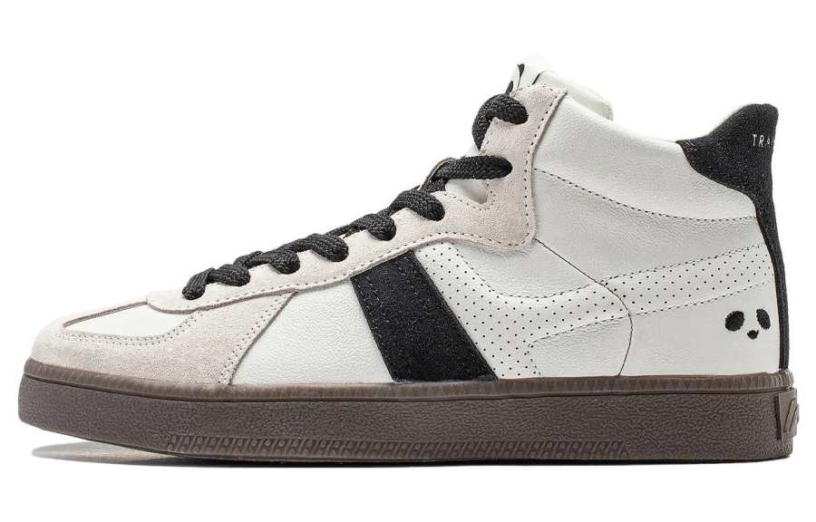 Li-Ning Li Ning Yunchuan HI Slip Resistant, Abrasion Resistant, Breathable High top Casual Shoes Women's Black White