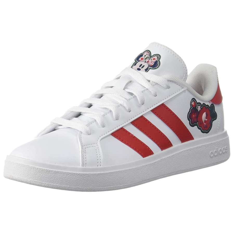 Adidas Neo Adidas X Disney Grand Court Base 2.0 Lifestyle 'White Vivid Red' Women's