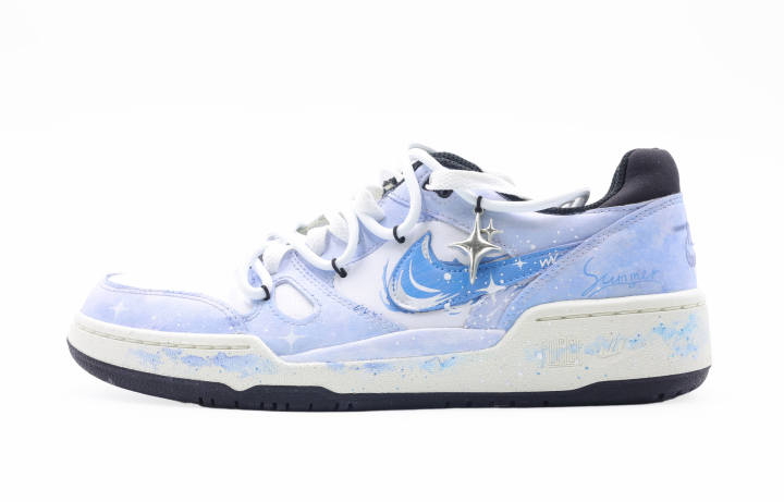 Nike Nike Full Force Sea And Starlight Cushioning Low top Skateboard Shoes Unisex Blue
